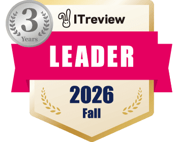 ITreview LEADER 2026 Fall 3年連続受賞・殿堂入り